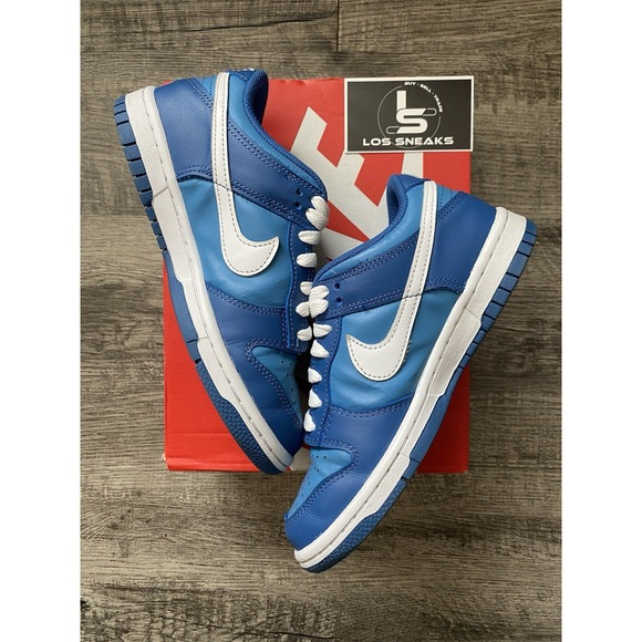 Size 4y,- Nike Dunk Low‎ Dark Marina Blue